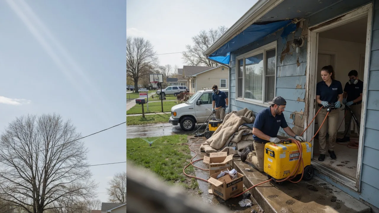 Basement Flood Cleanup in Georgetown, IN near me